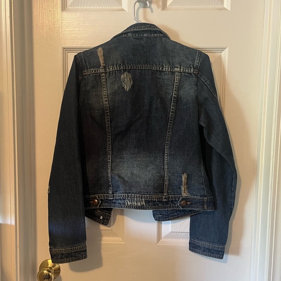 Boom Boom Jeans Blue Jean Jacket Classic Trucker Style - Picture 4 of 4